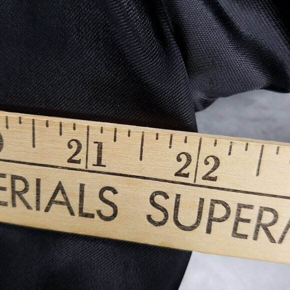 3M Jacket Small Satin Black Gold Logo Little Rock 50th Anniversary Vintage 1997 - Picture 6 of 9